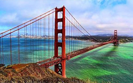 Golden gate bridge crop