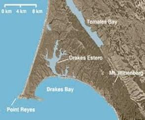 map of Drakes Bay